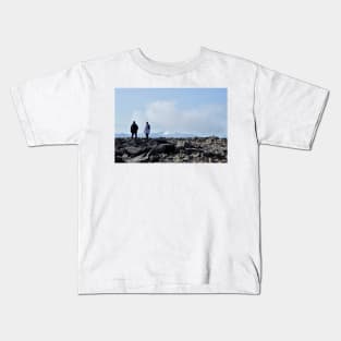 The summit of Ben Nevis Kids T-Shirt